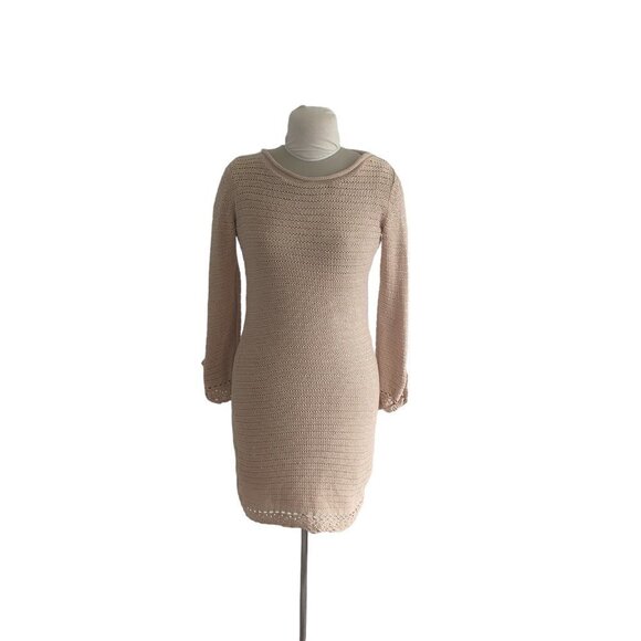 Massimo Dutti Crochet Sweater Dress - Picture 7 of 8